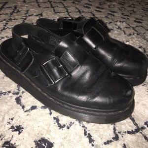 Vintage Slingback Black Dr. Martens